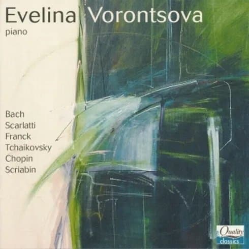 Evelina Vorontsova, piano — album cover